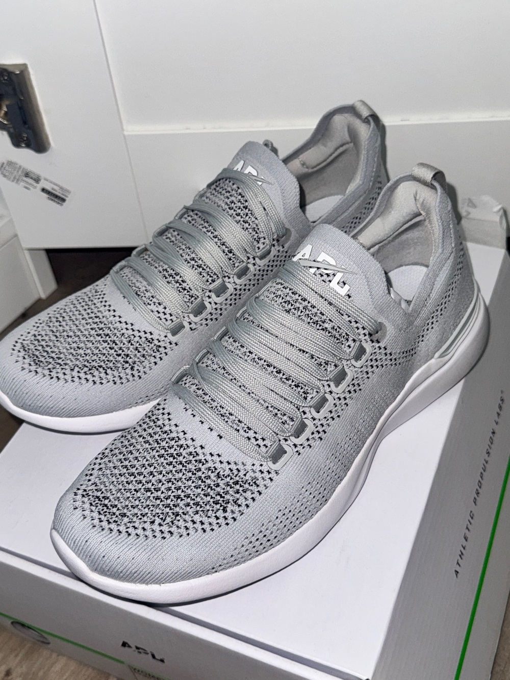 APL Women TechLoom Breeze size 8 gray shoes sneakers